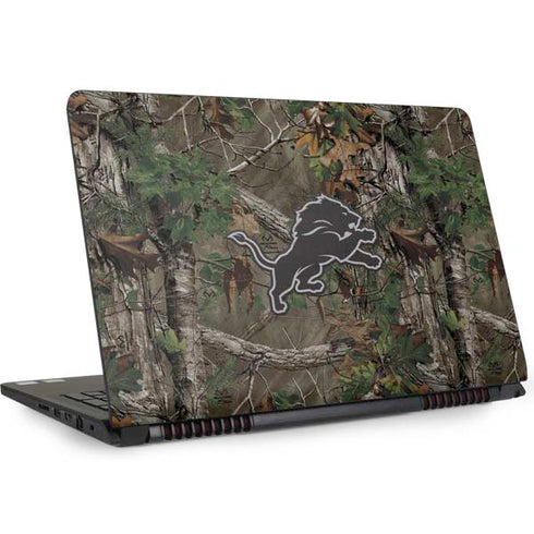 NFL Detroit Lions Realtree Xtra Green Camo Dell Inspiron Skin